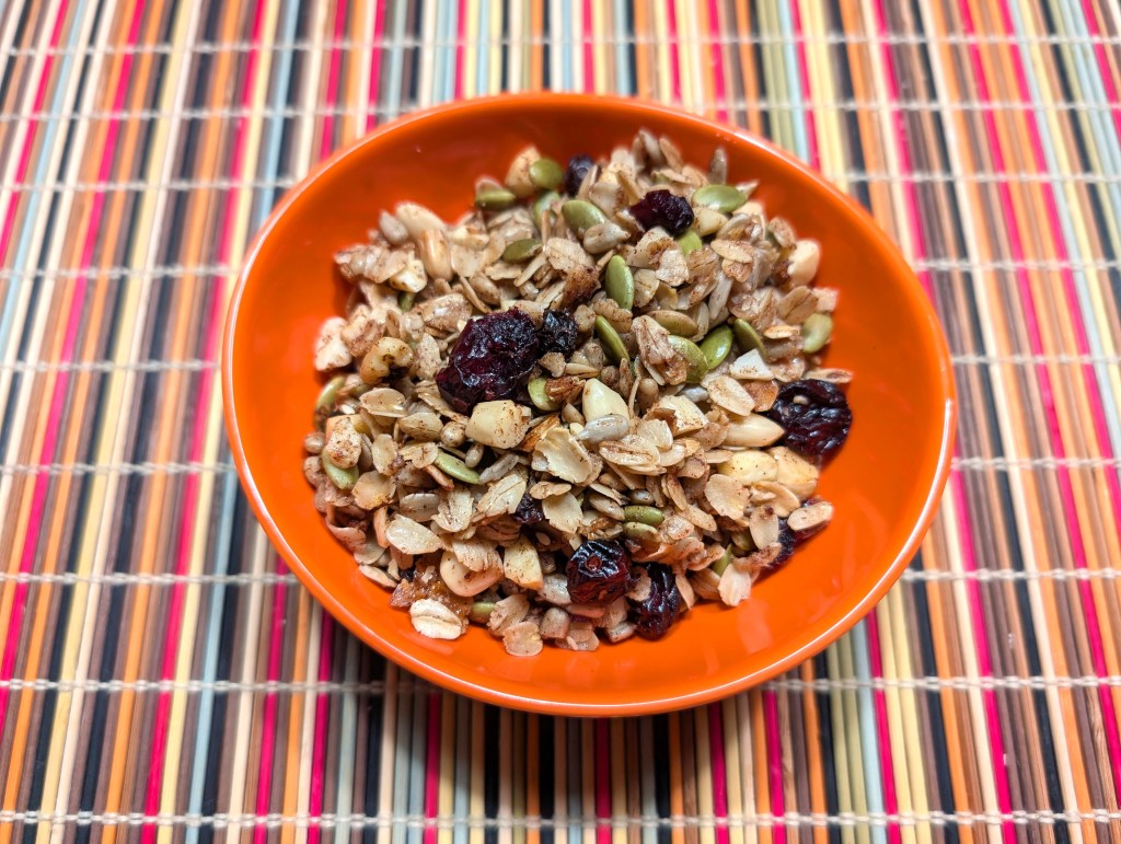 Homemade granola